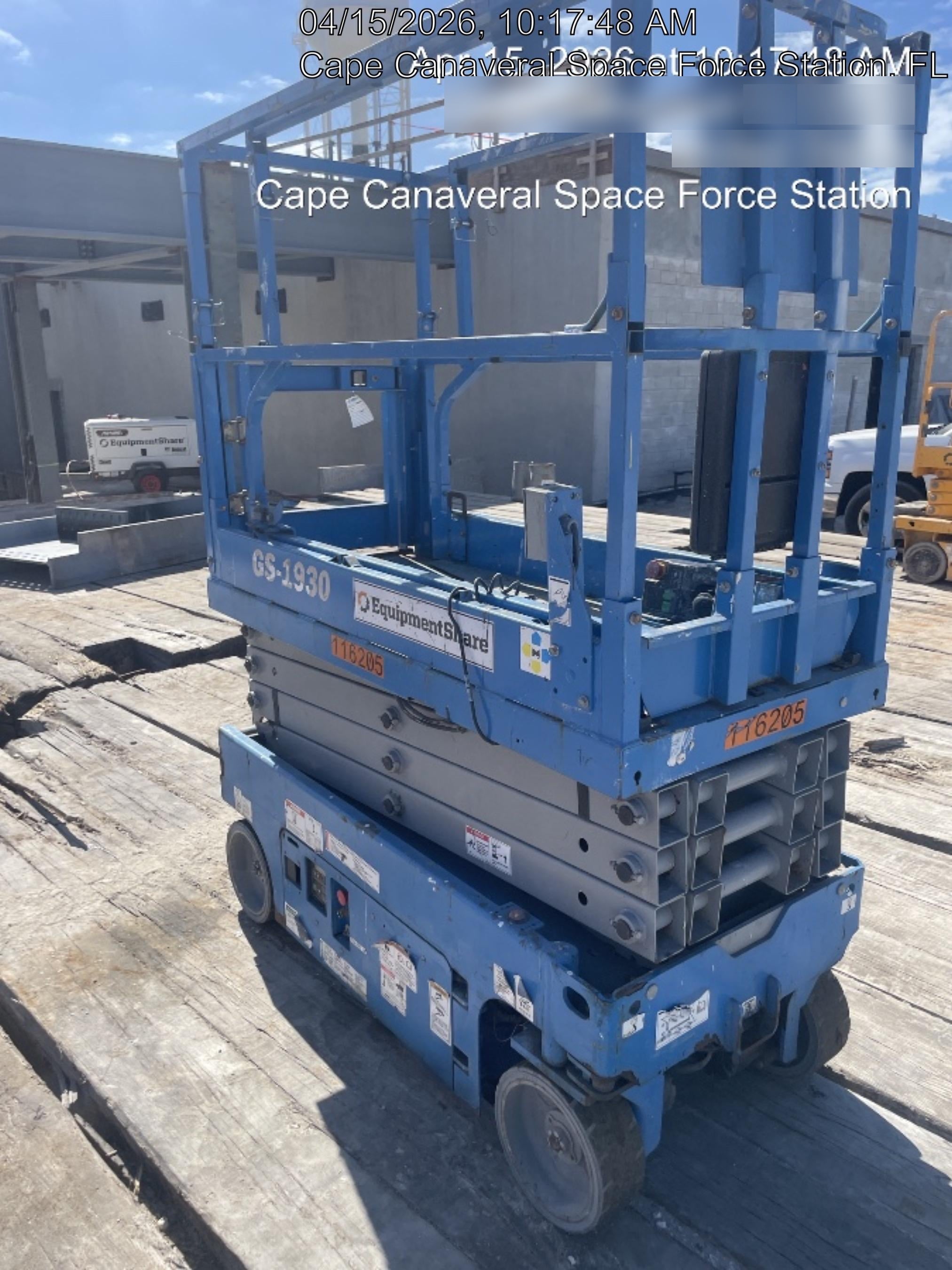 2020 Genie GS-1930 Solid Non Marking Tires, Beacon, Folding rails with half height swing gate