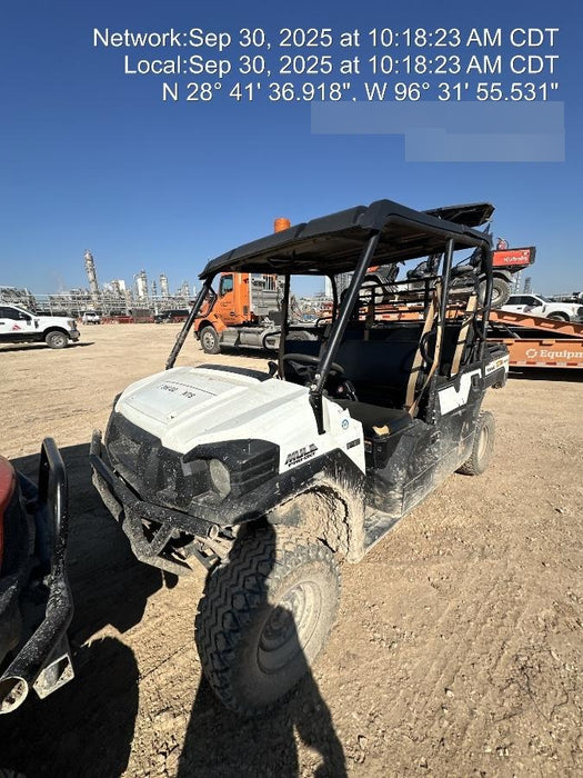 2022 Kawasaki Mule PRO-DXT Standard Options, Backup Alarm, Beacon, Plastic Hard Top, Poly Windshield, Horn Kit