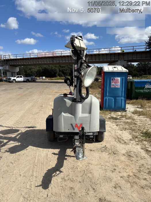 2018 Wacker Neuson LTV6L-MH Wacker Neuson LTV6L Mobile Light Tower w/Fuel Level Sensor Installed