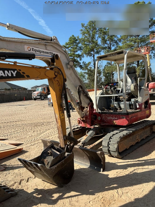 2019 Takeuchi TB260 Canopy w/Rubber Tracks, Auxiliary Hydraulics, Standard Blade, Manual QC