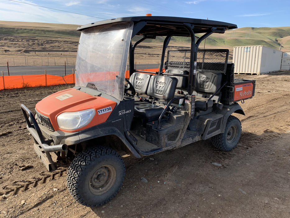 2021 Kubota RTV-X1140W-H Plastic Canopy, Windshield Acrylic Clear, LED Strobe Light, Wire Harness Kit, Back up Alarm