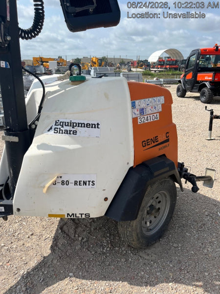 2023 Generac MLT2 Diesel, Flex Switch 120V Input, Powerzone Controller, (4) 320W LED Lights, 4kW Generator, 39.9 Gal Fuel Tank, 2" Ball, T3