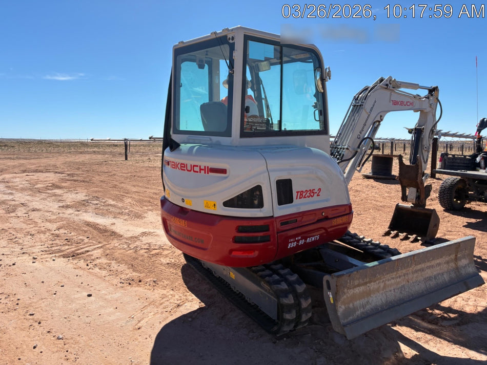 2025 TAKEUCHI TB235-2CR