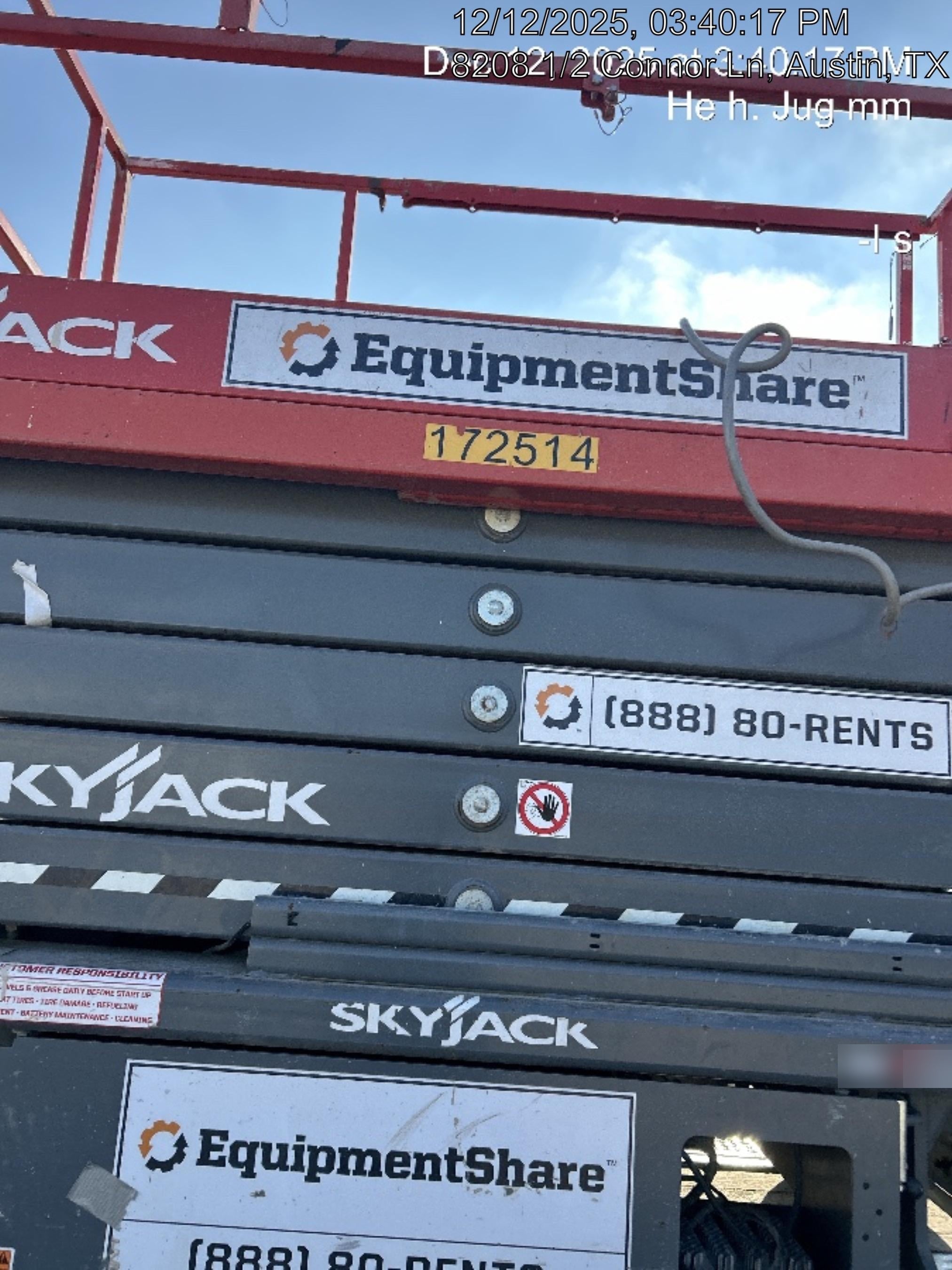 2021 SKYJACK SJ4732