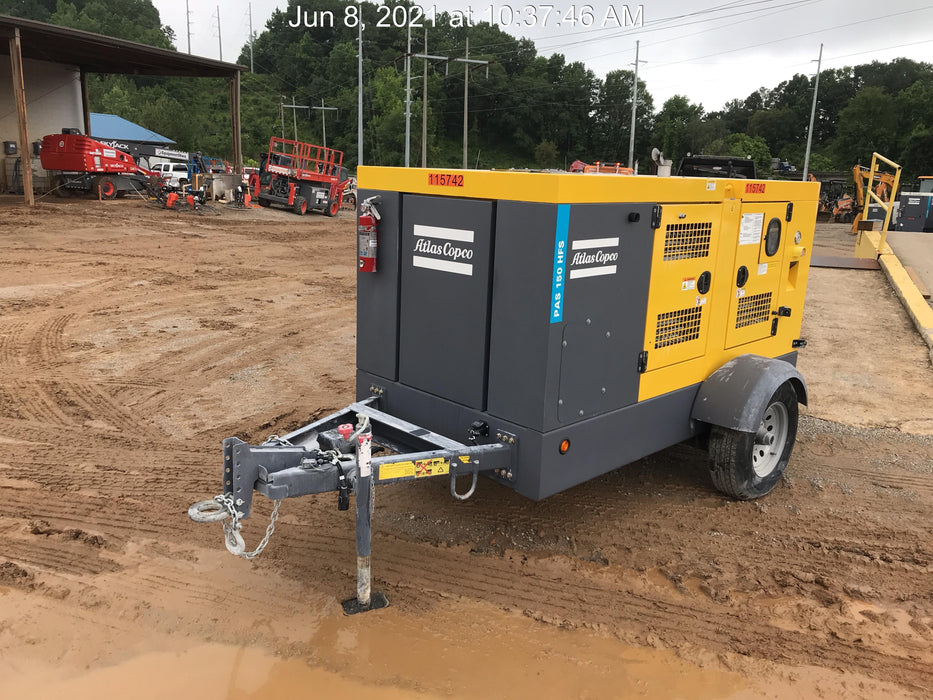 2020 ATLAS COPCO PAS 150 HF CS Enclosed