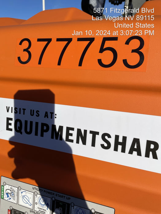 2023 Generac MLT2 Diesel, Flex Switch 120V Input, Powerzone Controller, 
(4) 320W LED Lights, 4kW Generator, 39.9 Gal Fuel Tank, 2" Ball, T3