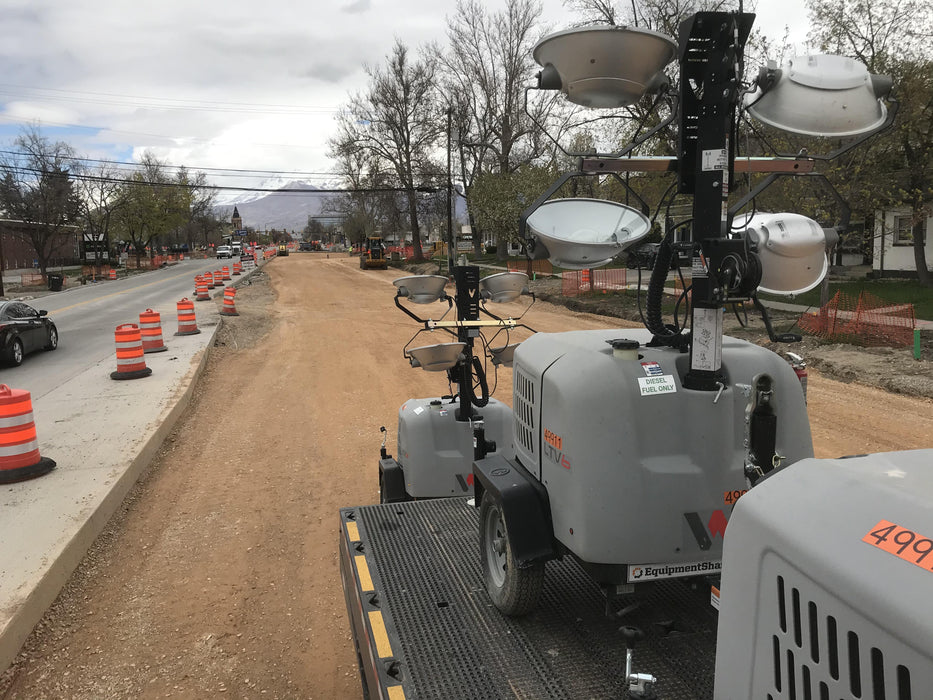 2019 Wacker Neuson LTV6L-MH Mobile Light Tower w/Fuel Level Sensor Installed