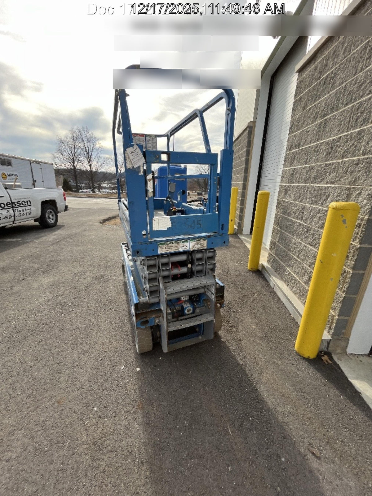 2020 Genie GS-1930 Solid Non Marking Tires, Beacon, Folding rails with half height swing gate