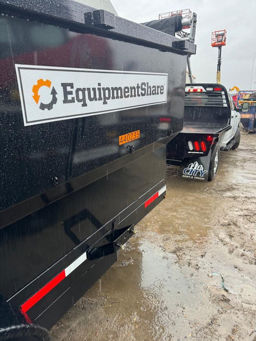 2024 TEXAS PRIDE TRAILERS 14'L x 7'W 5 Cu Yd Trunnion Hydraulic Dump