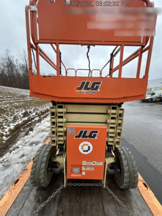 2019 JLG 4069LE Solid Non Marking Tires, Rotating Beacon
