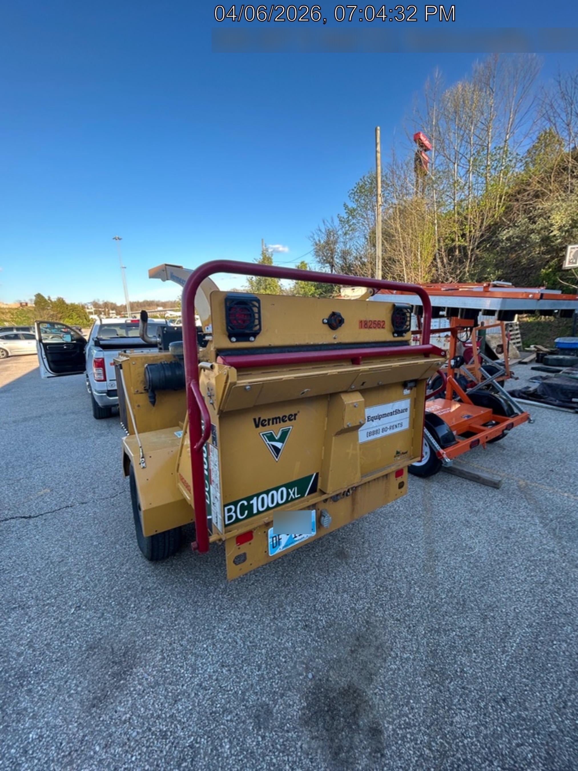 2021 VERMEER BC1000XL Diesel