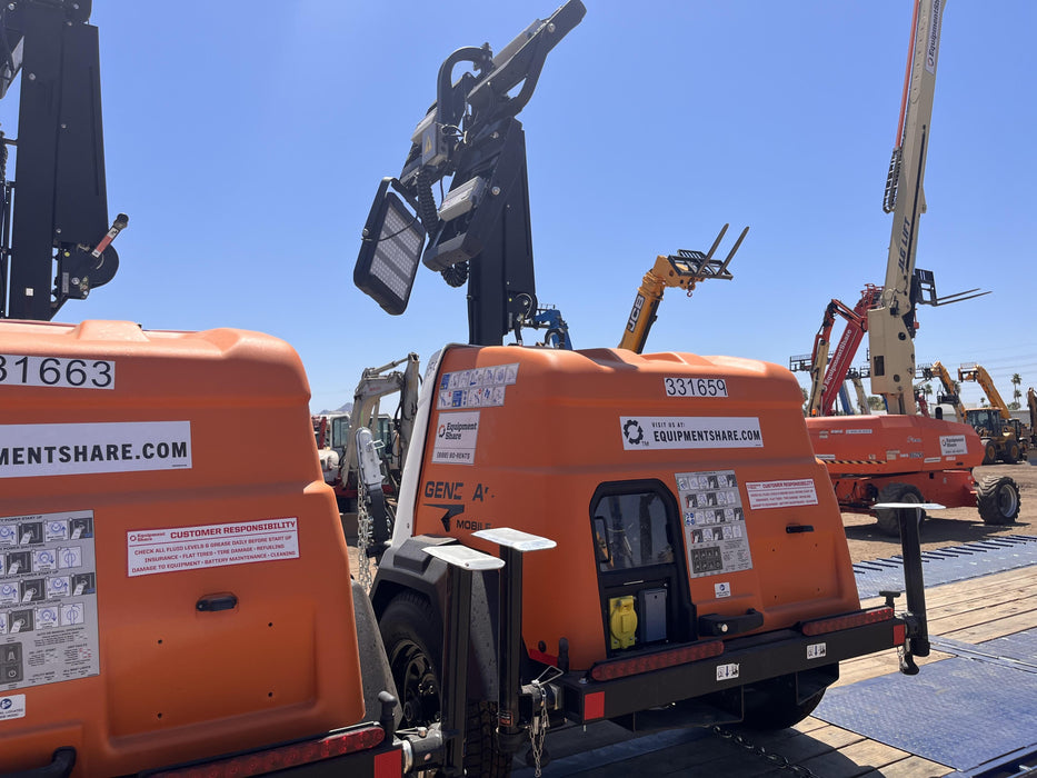 2023 Generac MLT2 Diesel, Flex Switch 120V Input, Powerzone Controller, (4) 320W LED Lights, 4kW Generator, 39.9 Gal Fuel Tank, 2" Ball, T3