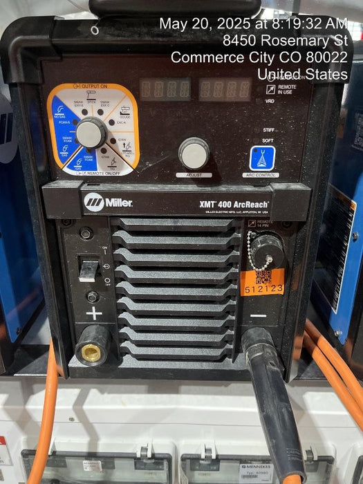 2025 MILLER ELECTRIC XMT 400