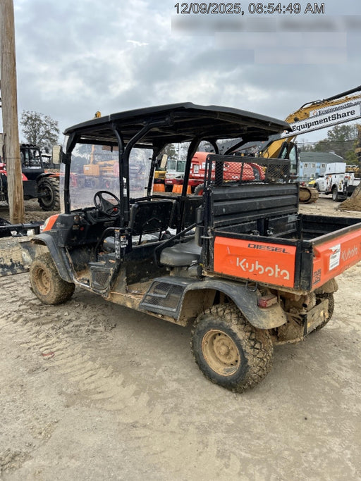 2021 Kubota RTV-X1140W-H Plastic Canopy, Windshield Acrylic Clear, LED Strobe Light, Wire Harness Kit, Back up Alarm