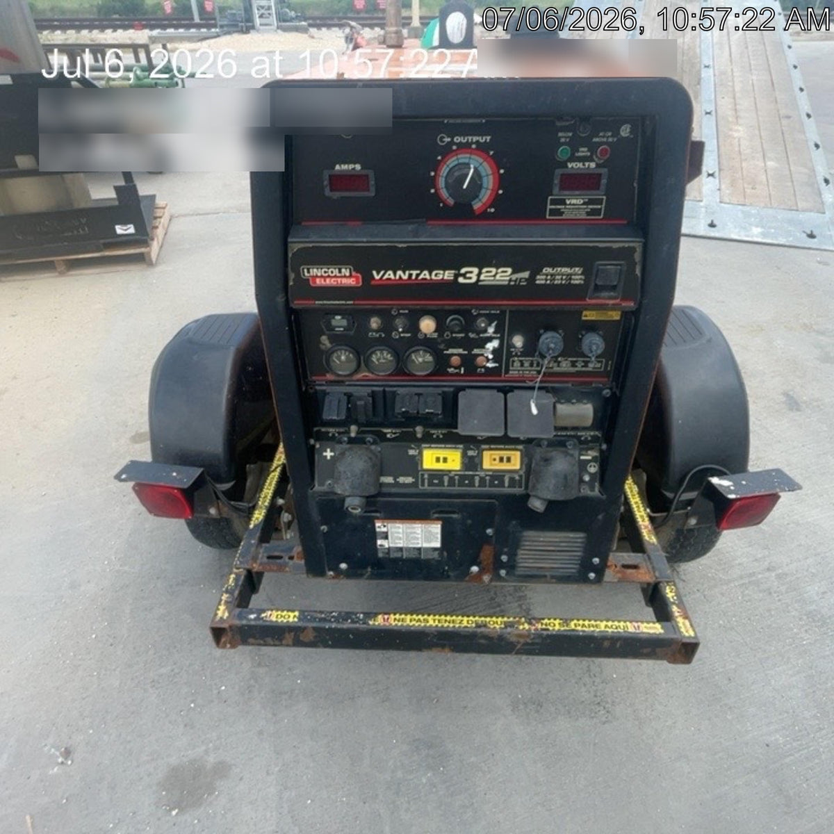 2021 Lincoln Electric Vantage 322 VANTAGE 322 READY-PAK 3