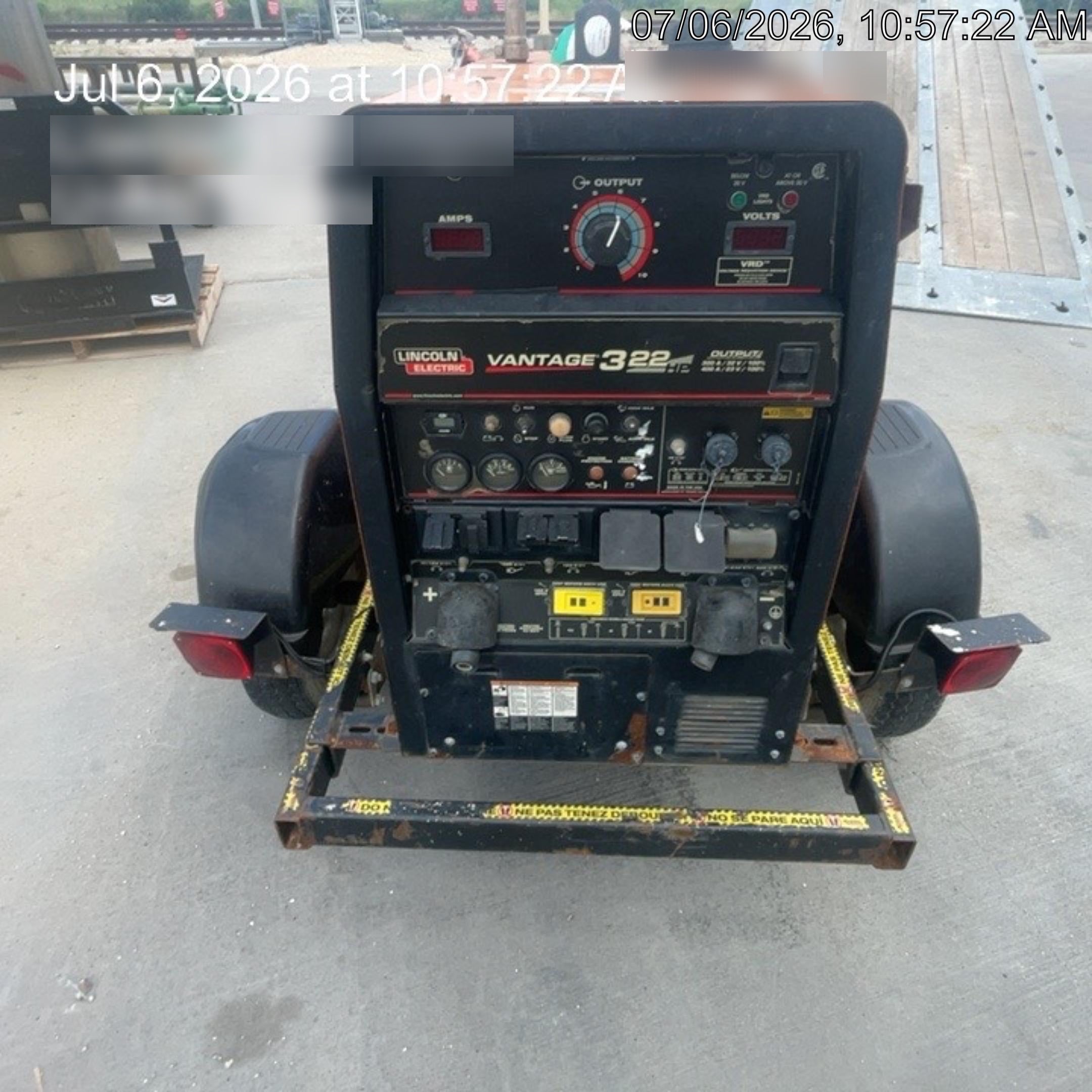 2021 Lincoln Electric Vantage 322 VANTAGE 322 READY-PAK 3