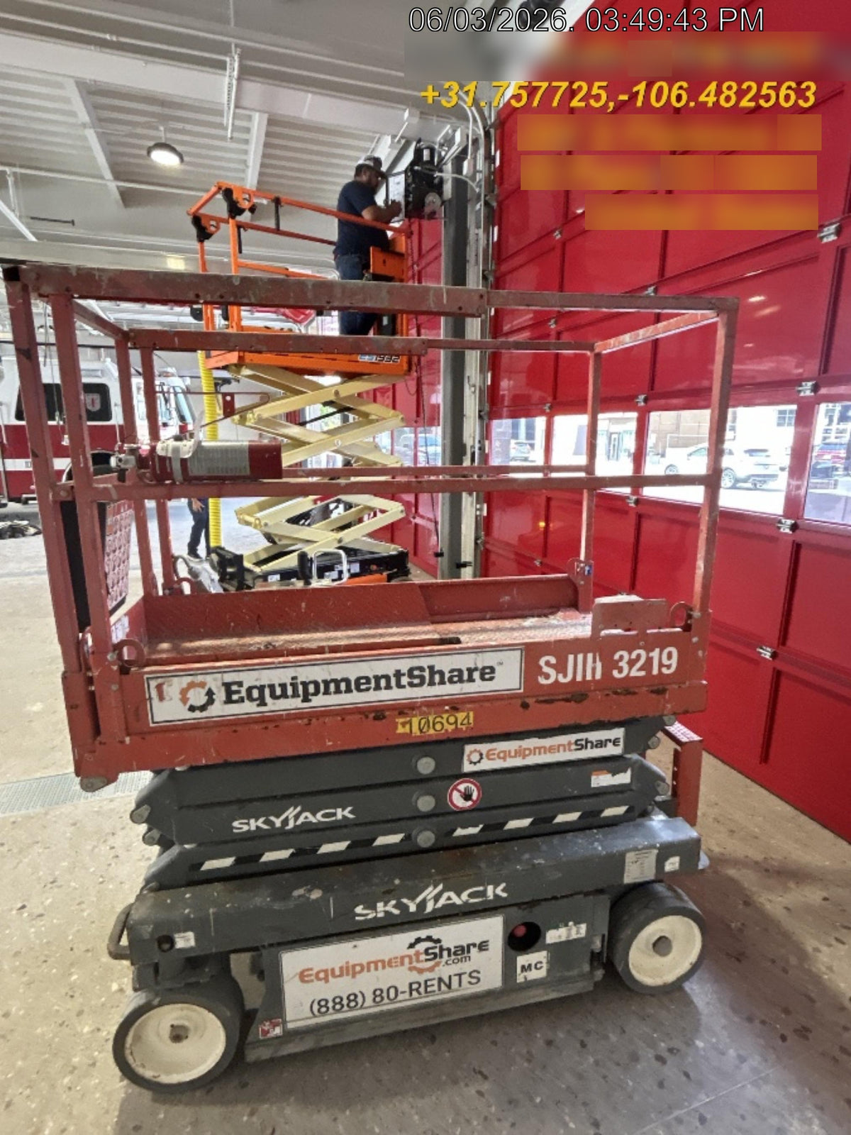 2018 SKYJACK SJIII-3219