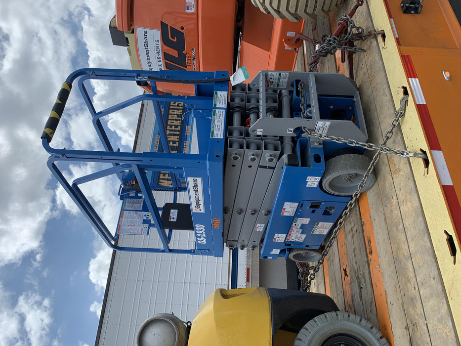 2020 Genie GS-1930 Fixed rails with chain entry gate - Pre A92.20