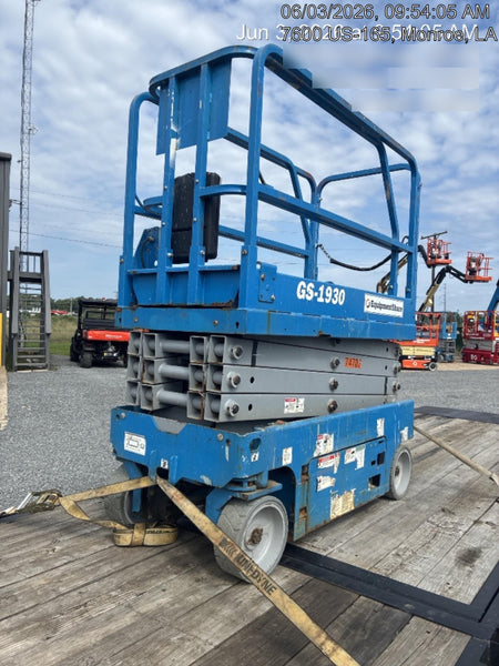 2020 Genie GS-1930 Fixed rails with chain entry gate - Pre A92.20