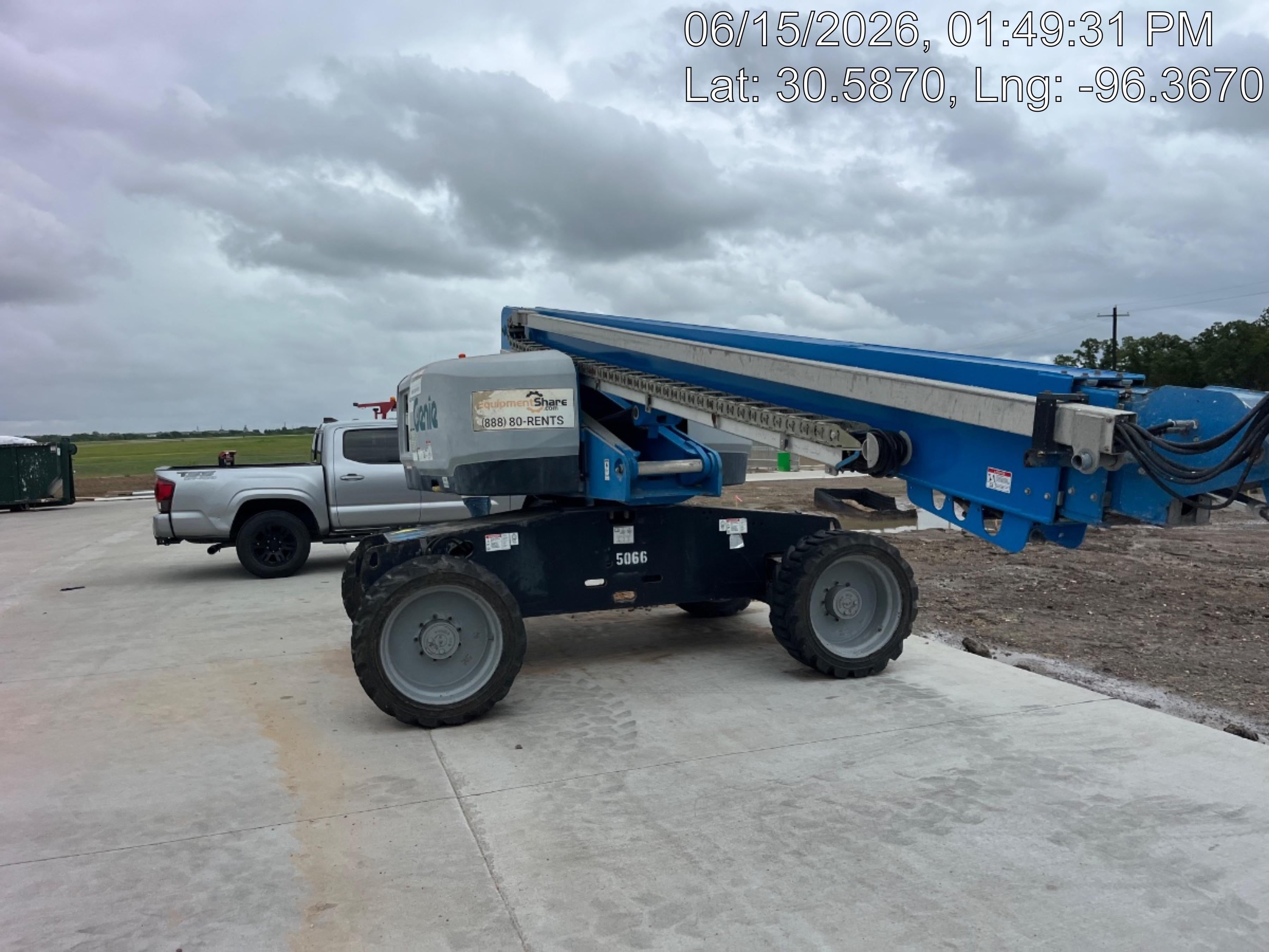 2017 Genie S-65 Genie S65, Diesel Engine, Foam Filled Tires, Glazier Kit