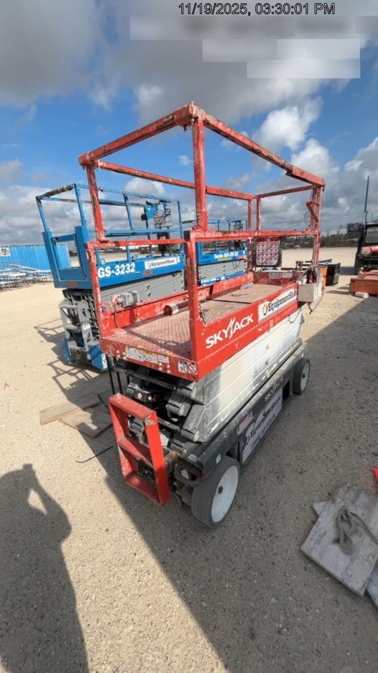 2019 Skyjack SJIII-3226 Standard Options, Trojan Batteries