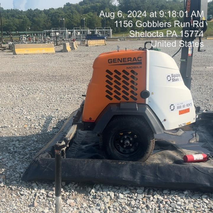 2023 Generac MLT2 Diesel, Flex Switch 120V Input, Powerzone Controller, (4) 320W LED Lights, 4kW Generator, 39.9 Gal Fuel Tank, 2" Ball, T3