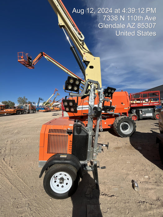 2024 Wanco WLTT-4MM4K Diesel, Deep Sea Controller, Shore Power Plug, Auto Start, (4) 350W LED Floodlights, 4kW Generator, 60 Gal Fuel Tank, 2" Ball, T3