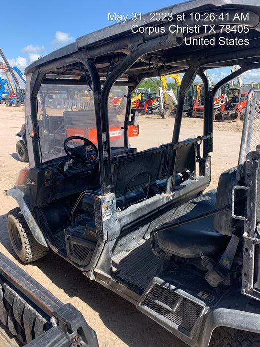 2020 Kubota RTV-X1140W-H 4WD, LED Strobe, Windshield Acrylic Clear, Plastic Canopy, Wire Harness Kit, Backup Alarm