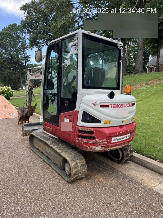 2020 TAKEUCHI TB235-2CR