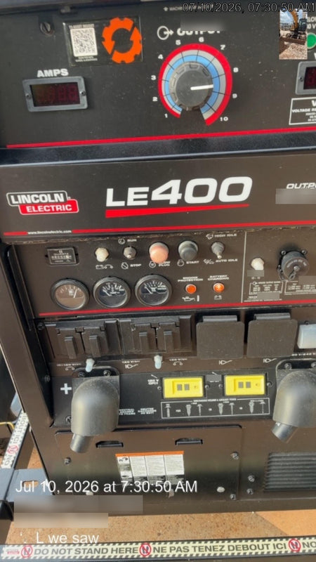2026 LINCOLN ELECTRIC LE400