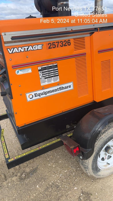 2022 Lincoln Electric Vantage 549X Crosslink Technology, Trailer Mounted, ES Decals, T3