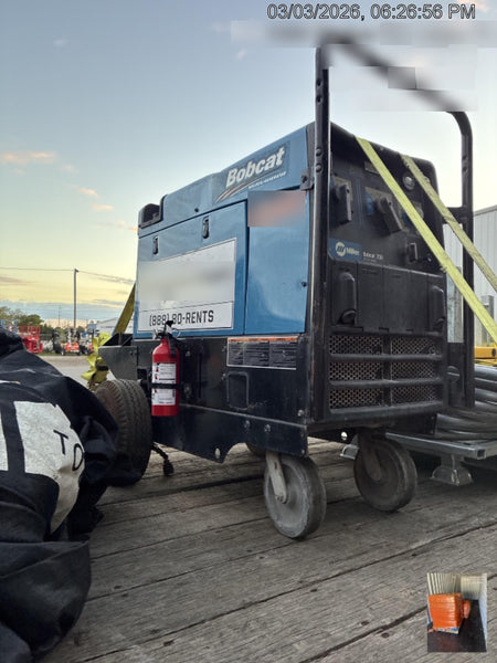 2020 Miller Electric BOBCAT 250 Part #951600 PKG-250 amp Propane Welder, Standard w/Running Gear, Bracket, Hos