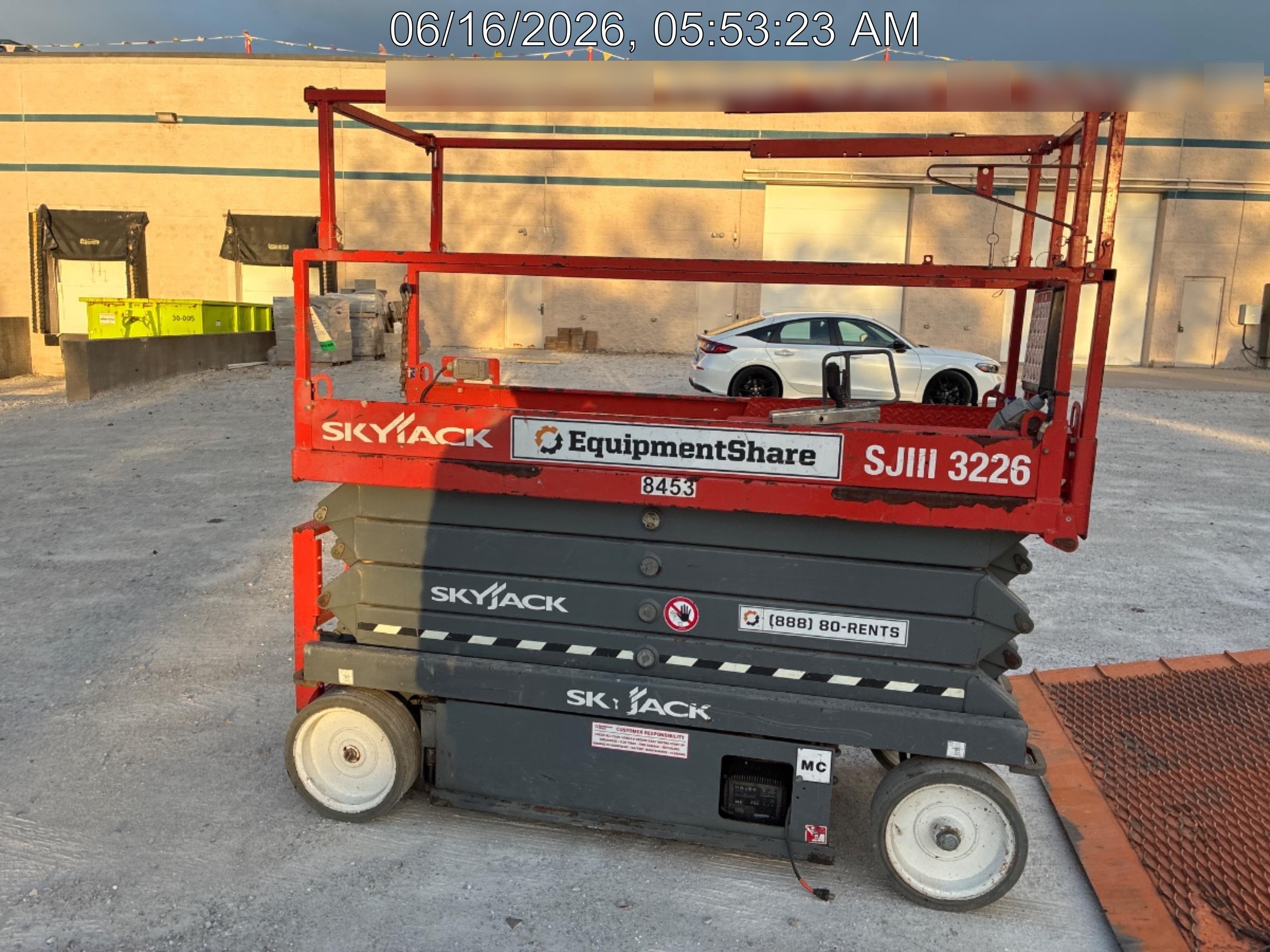2018 Skyjack SJIII-3226 Skyjack SJIII3226 Scissor Lift w/Trojan Batteries