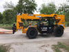 2019 JCB 512-56 109 HP w/CAB/HVAC, Beacon, Aux Hydraulics, Worklights, Solid Tires w/60" Carriage/Forks