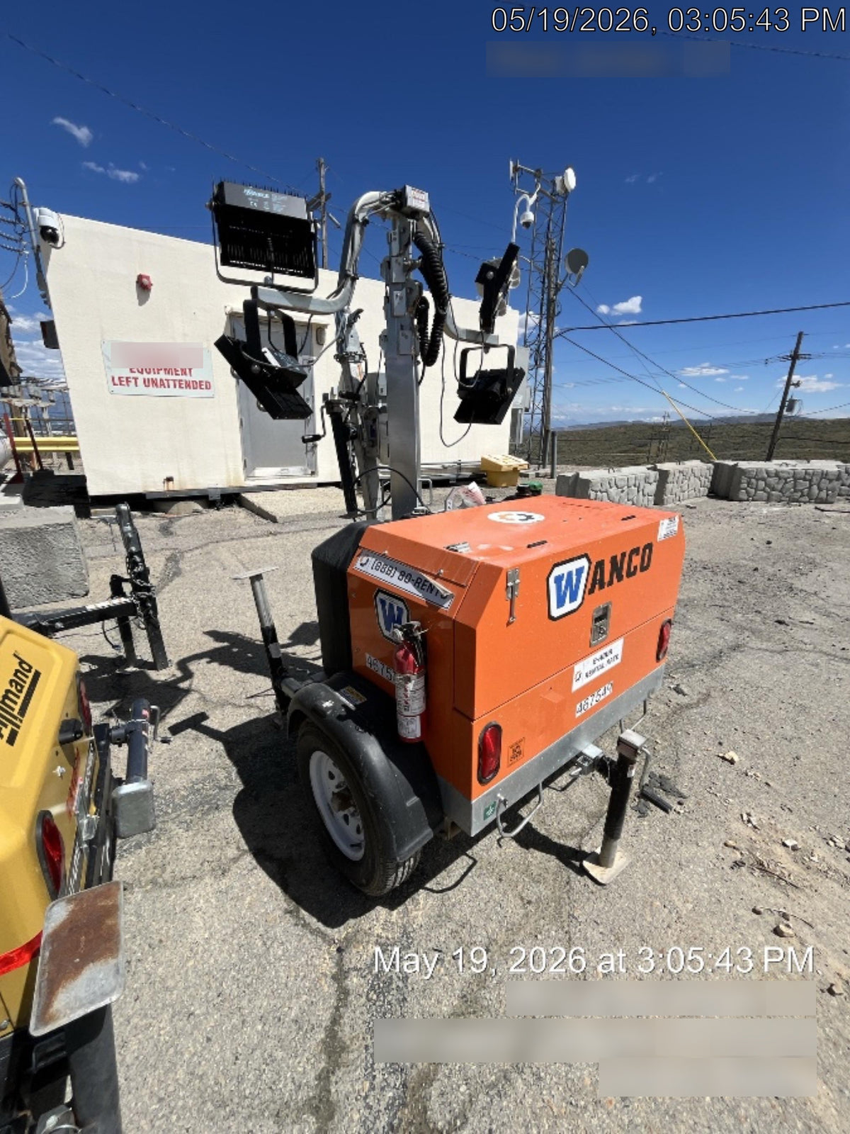 2024 Wanco WLTT-4MM4K Diesel, Deep Sea Controller, Shore Power Plug, Auto Start, (4) 350W LED Floodlights, 4kW Generator, 60 Gal Fuel Tank, 2" Ball, T3
