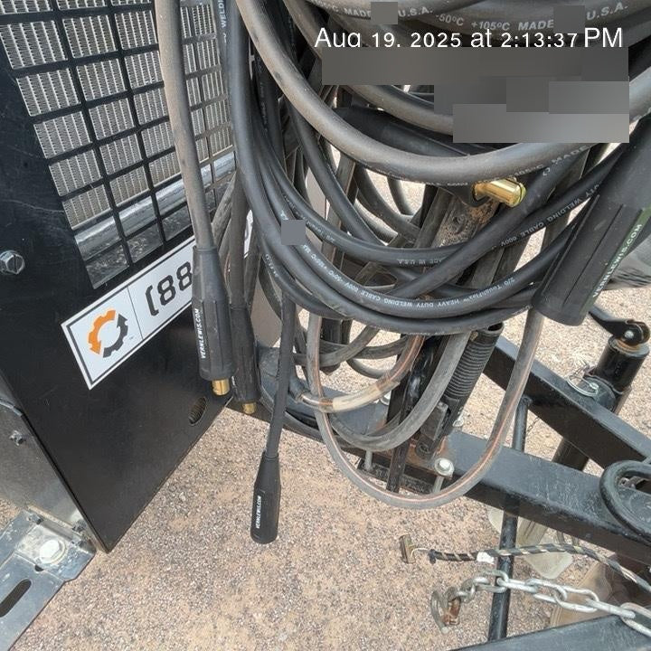 2023 Lincoln Electric LE400 Kubota V1505, Trlr, Cable Rack, Light Kit, ES Decals, T3