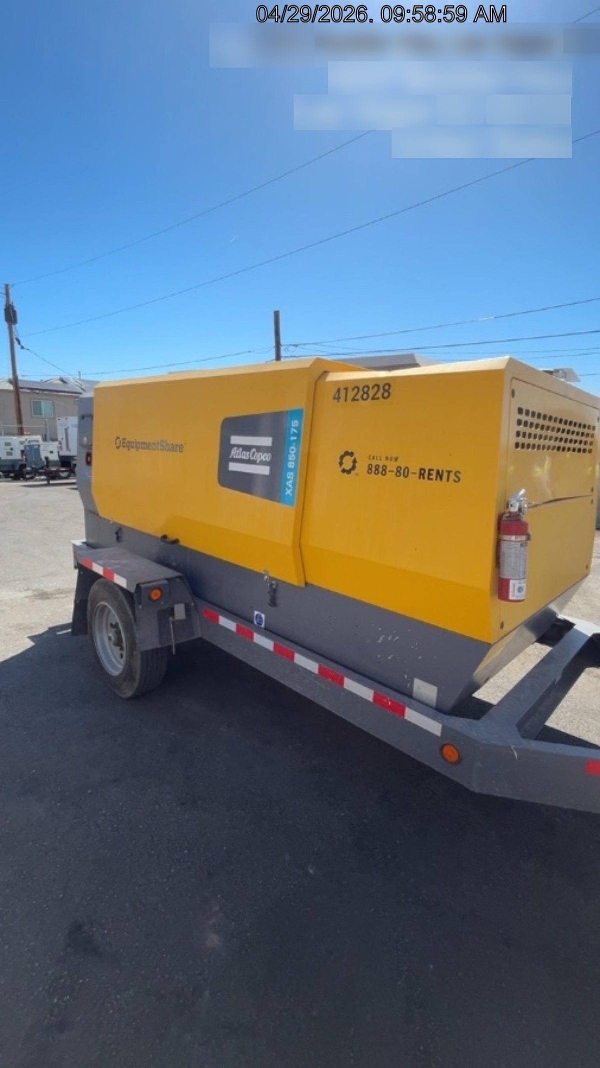 2024 ATLAS COPCO XAS 850