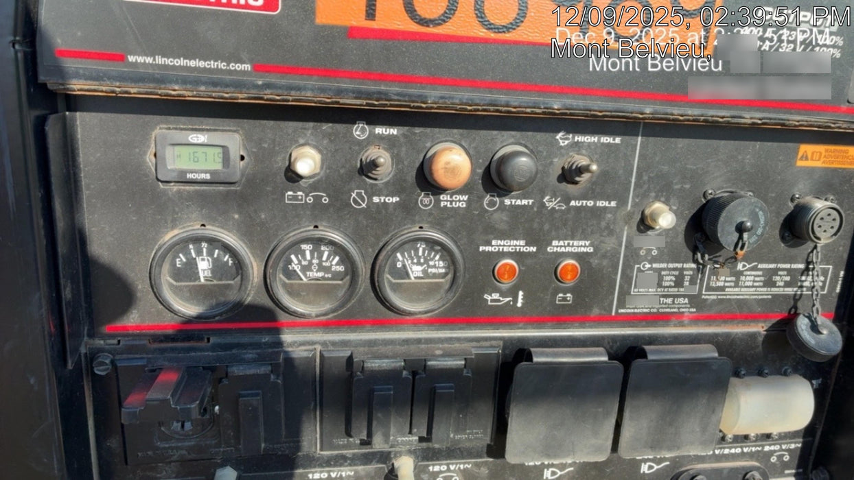 2024 Lincoln Electric LE400 Kubota V1505, Trlr, Cable Rack, Light Kit, ES Decals, T3