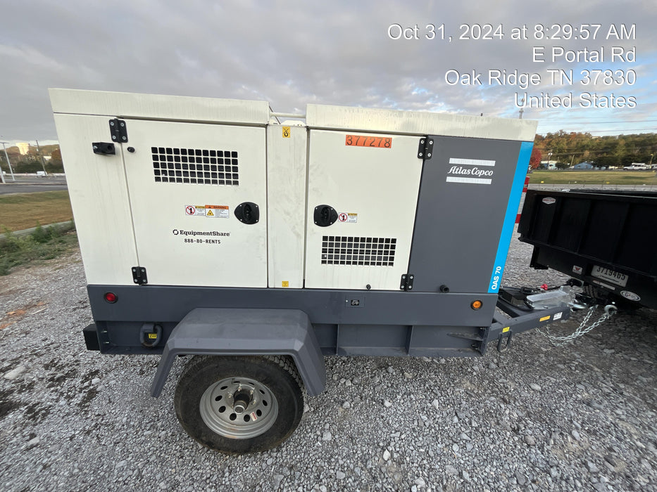 2023 ATLAS COPCO QAS 70