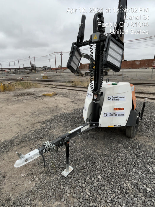 2023 Generac MLT2 Diesel, Flex Switch 120V Input, Powerzone Controller, 
(4) 320W LED Lights, 4kW Generator, 39.9 Gal Fuel Tank, 2" Ball, T3