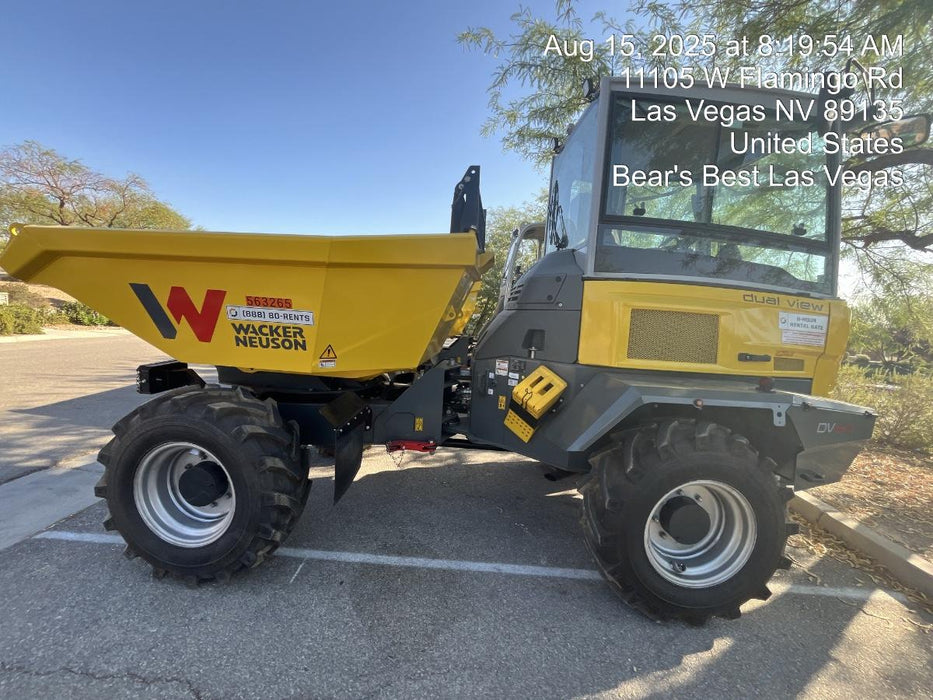 2025 WACKER NEUSON DV604 Cab Standard Tires