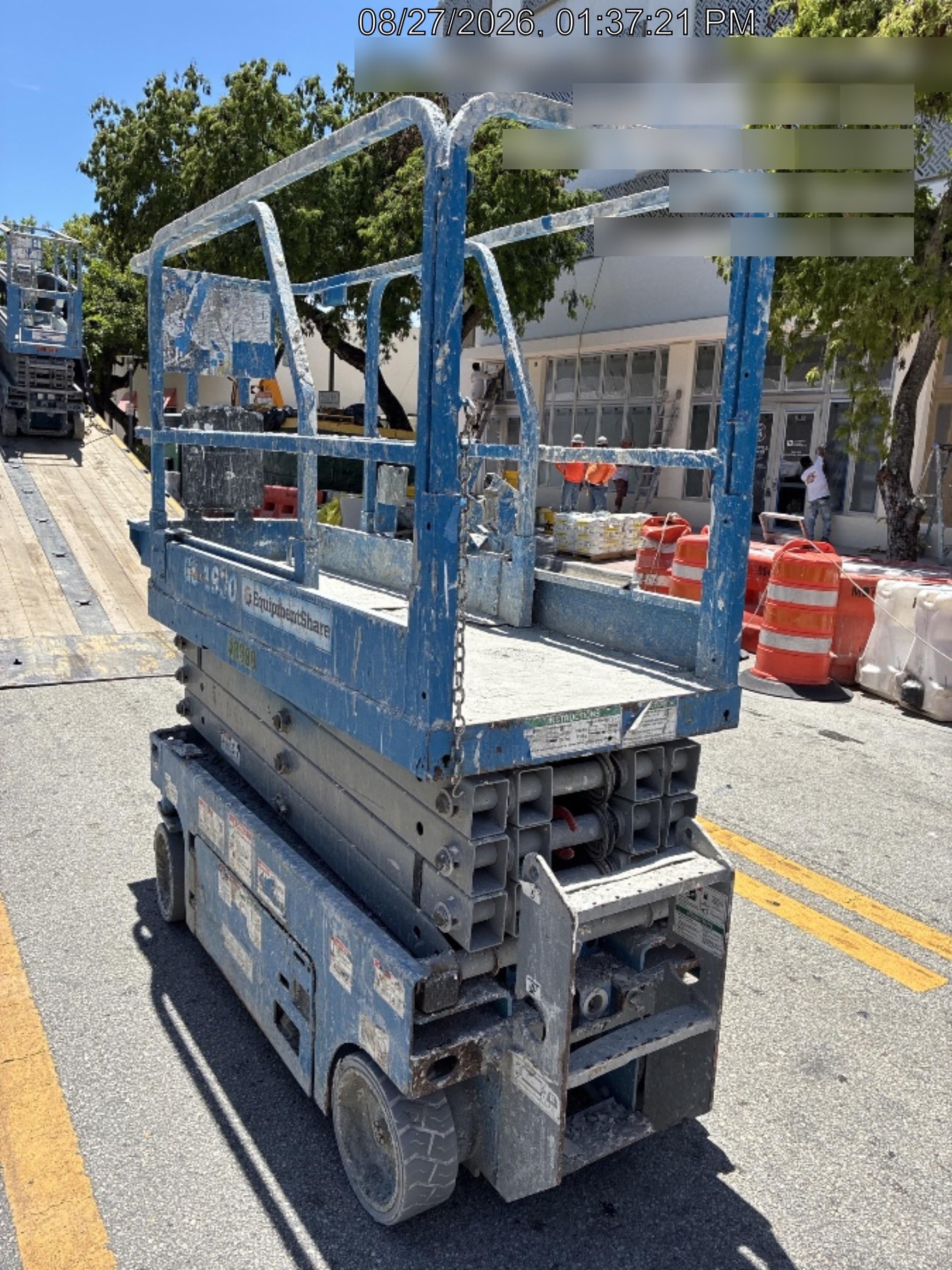 2019 Genie GS-1930 Fixed Rails with Chain Entry