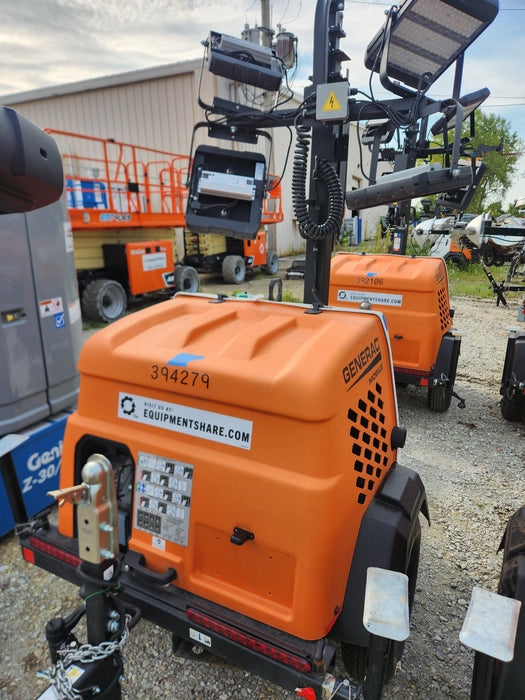 2024 Generac MLT2 Diesel, Flex Switch 120V Input, Powerzone Controller, 
(4) 320W LED Lights, 4kW Generator, 39.9 Gal Fuel Tank, 2" Ball, T3