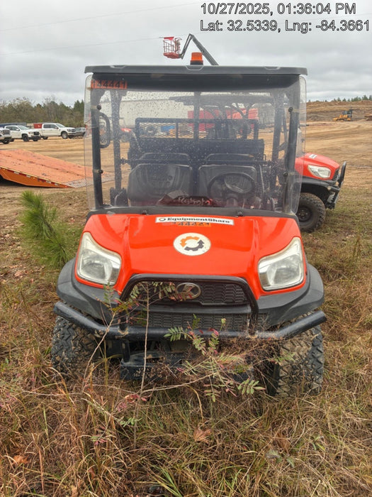 2021 Kubota RTV-X1140W-H Plastic Canopy, Windshield Acrylic Clear, LED Strobe Light, Wire Harness Kit, Back up Alarm