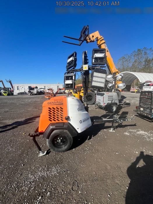 2024 Generac MLT2 Diesel, Flex Switch 120V Input, Powerzone Controller, 
(4) 320W LED Lights, 4kW Generator, 39.9 Gal Fuel Tank, 2" Ball, T3