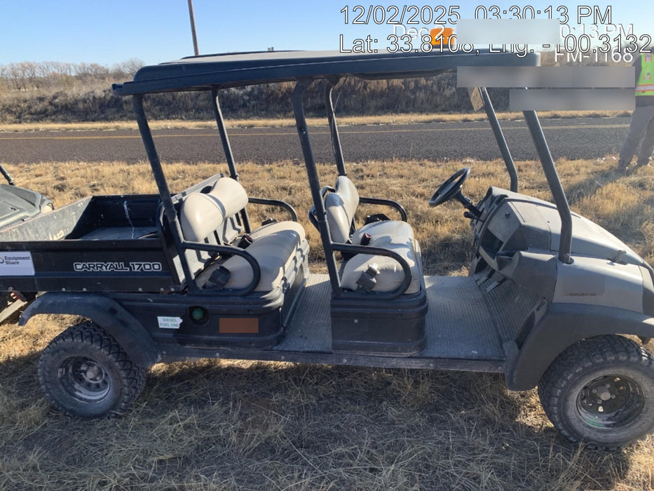 2022 Club Car CA1700D Canopy, Diesel, 4 Passenger