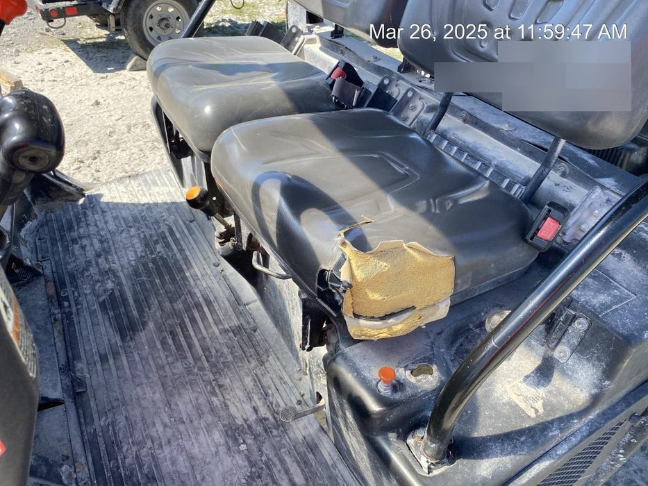 2022 Kubota RTV-X1140W-H Plastic Canopy, Windshield Acrylic Clear, LED Strobe Light, Wire Harness Kit, Back up Alarm