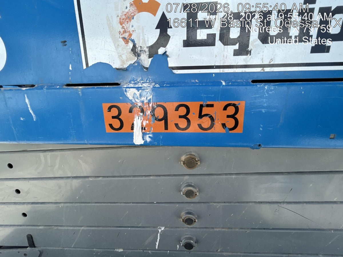 2019 Genie GS-1930 Fixed Rails with Chain Entry