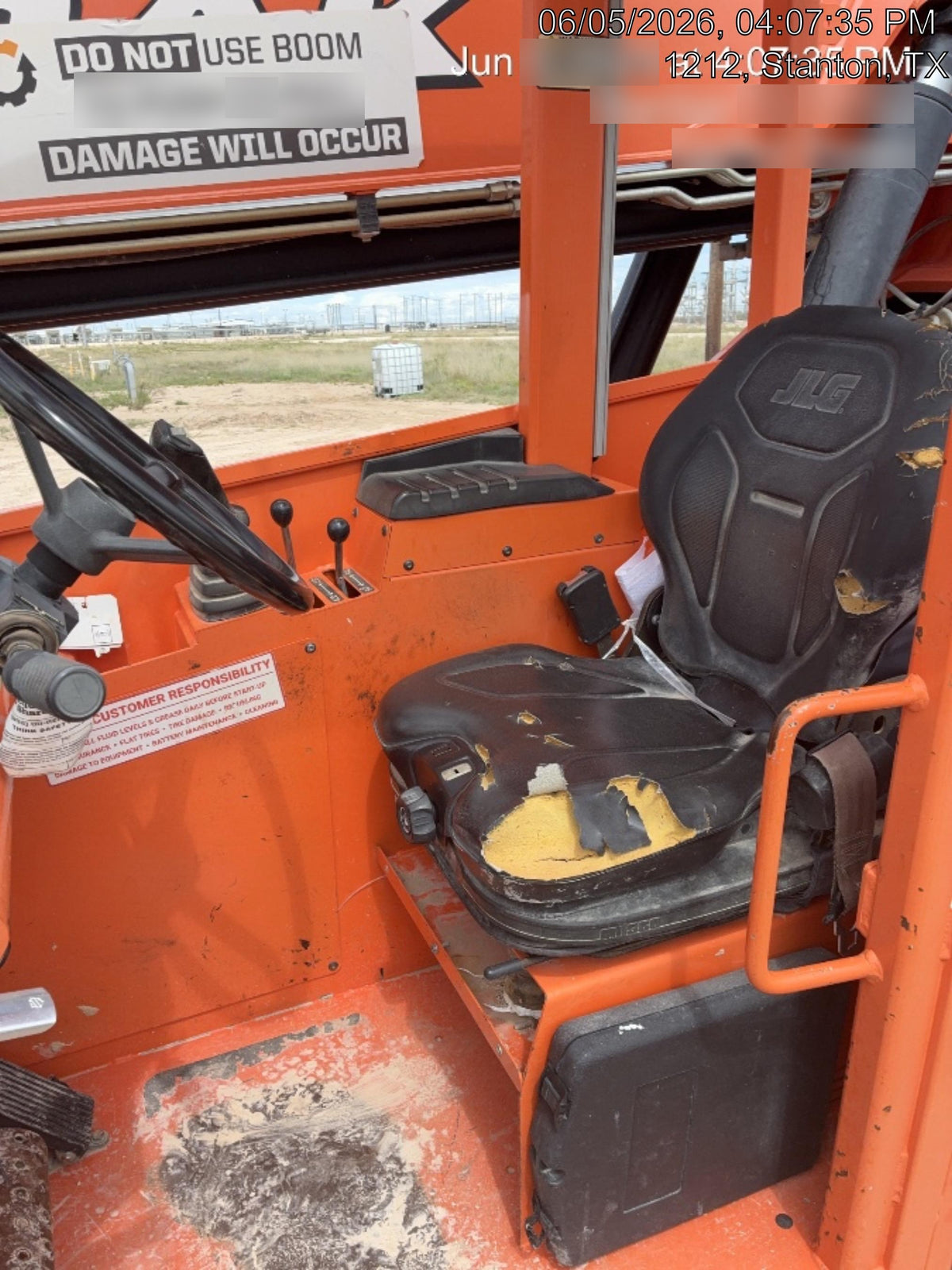 2018 Skytrak 6036 Skytrak 6036 , Canopy, 74hp Engine, Carriage 60", Forks 48" ,Worklights, Beacon, Pneumatic Tires, Freight