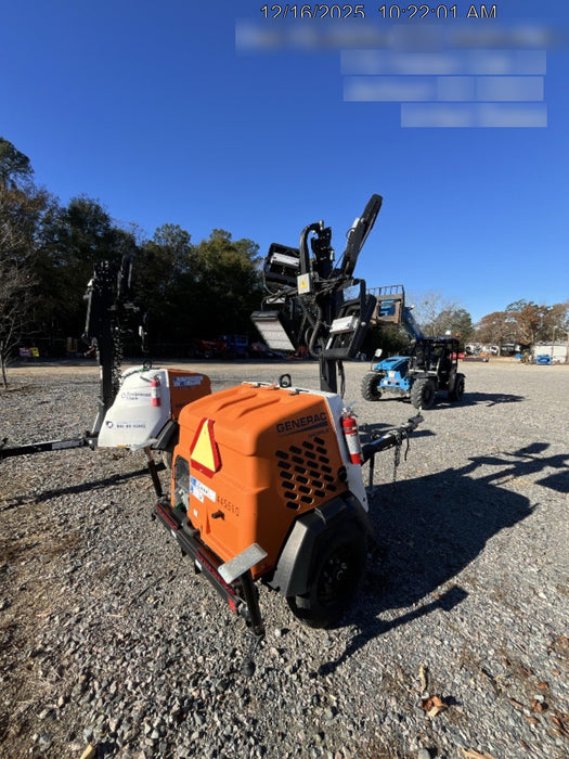 2024 Generac MLT6SKDS-STD4 ELEC WINCH Diesel, Electric Winch Mast, Powerzone Controller, (4) 320W LED Lights, 4kW Generator, 39.9 Gal Fuel Tank, 2" pintle, T3